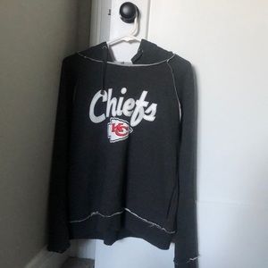 chiefs sweatshirt! worn two times!